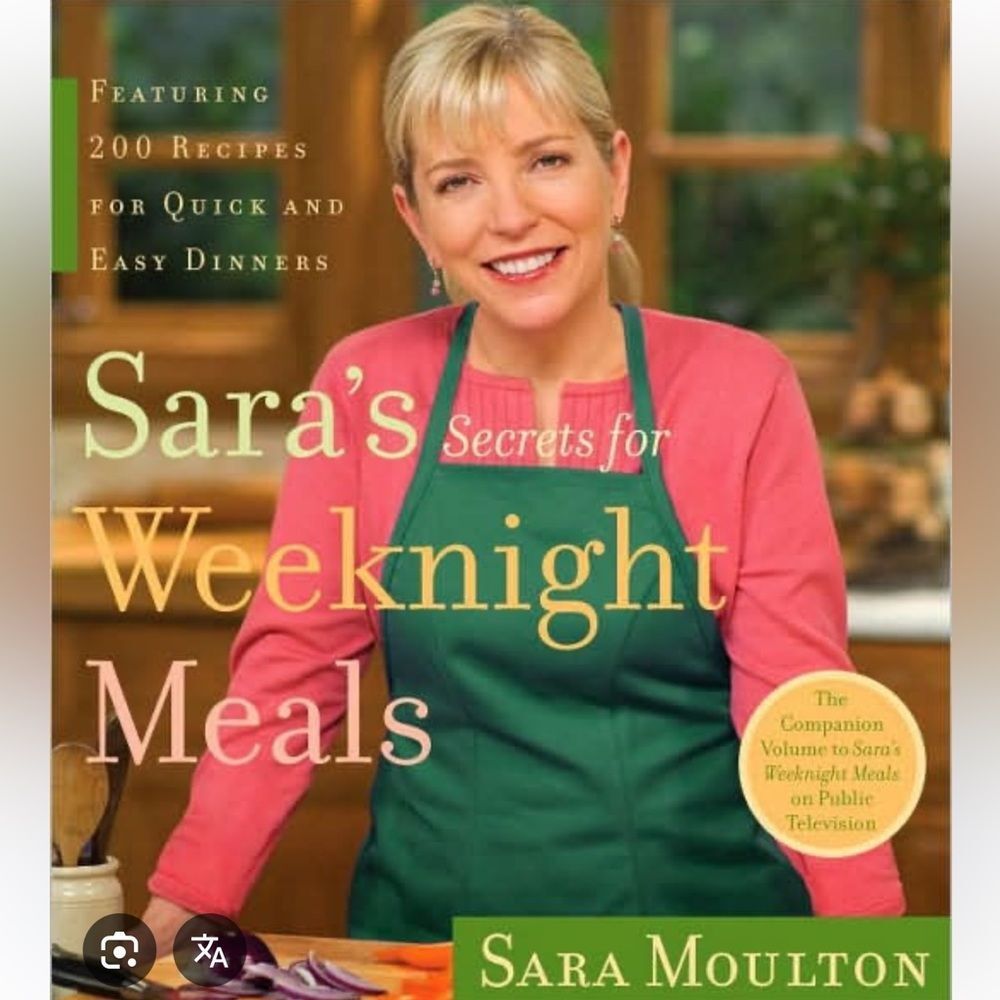 “Sara’s Secrets for Weeknight Meals” Cookbook!